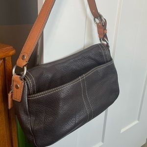 Coach Brown leather handbag